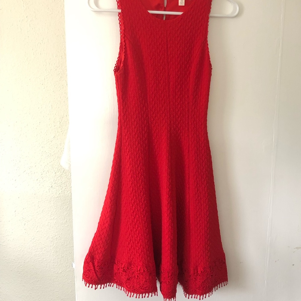 Red dress!